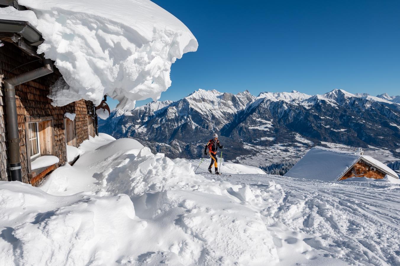 Pizol Tages-Skitour Pardiel-Laufböden
